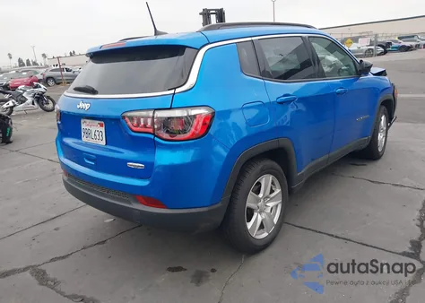 2022 Jeep Compass Latitude Fwd from USA, damaged, VIN 3C4NJCBB9NT155966